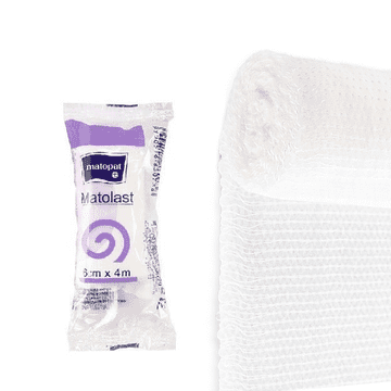 shumee Elastični povoj 6 cm x 4 m, podporni kompresijski Matolast 1 kos