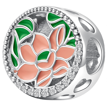 shumee Obeski za Pandora obesek Lotus June iz srebra 925 Trusky