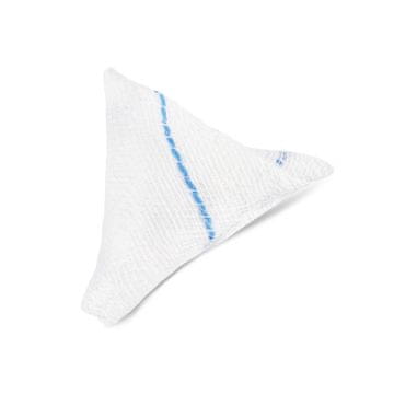 shumee Sterilna gaza z rentgensko nitjo 18 cm x 18 cm, stožec 17 niti, 5 kosov, blister + ETIKETA