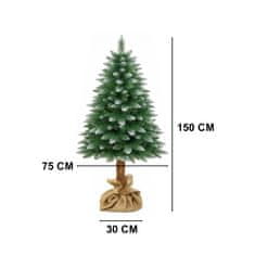 Aga Božično drevo 150 cm s deblo