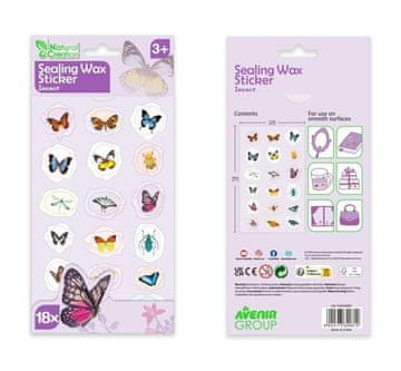 shumee Voščene nalepke - Žuželke