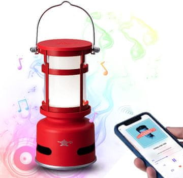 shumee Kampna luč (rdeča)