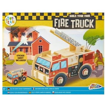 shumee Lesena 3D konstrukcija gasilskega vozila