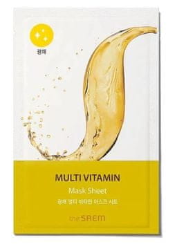 SAEM SAEM BIO SOLUTION osvetljevalna maska v platnu Multi V.