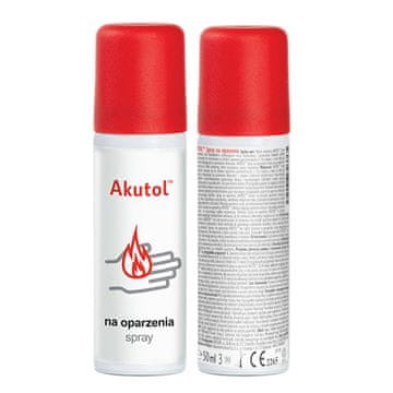 shumee Akutol sprej za opekline za manjše opekline 1. in 2. stopnje ter sončne opekline 50 ml 1 kos.