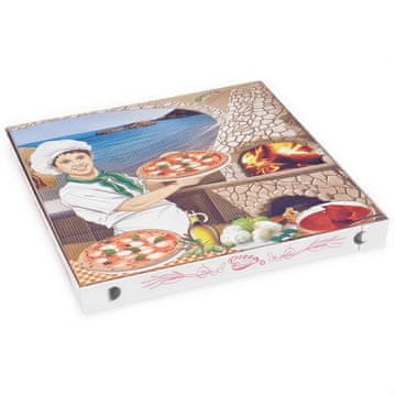 shumee Škatla za pico 40 x 40 x 4 cm 100 kosov.