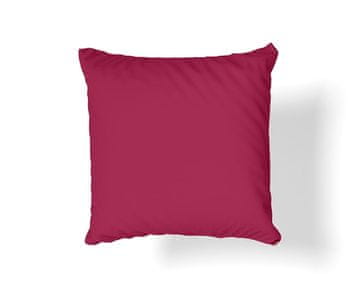 shumee Prevleka za vzglavnik iz bombažnega satena 40x40 magenta