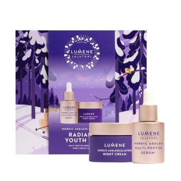shumee Nordic Ageless 'Ajaton' Radiant Youth Set serum za obraz 30 ml + krema za obraz 50 ml