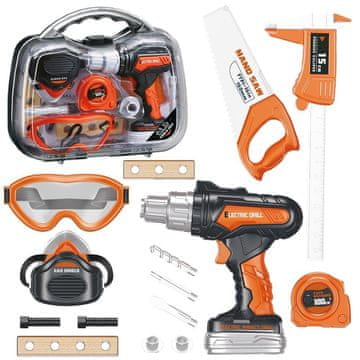 shumee Kovček z vrtalnikom in priborom