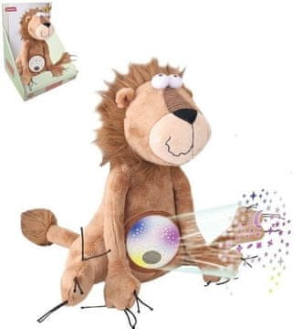 shumee Plišasta igrača projektor levov