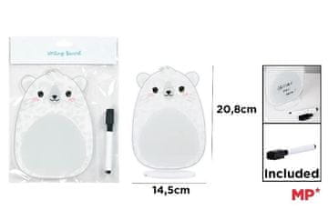 shumee Tabla za označevanje Frosty Bear 145x208 mm