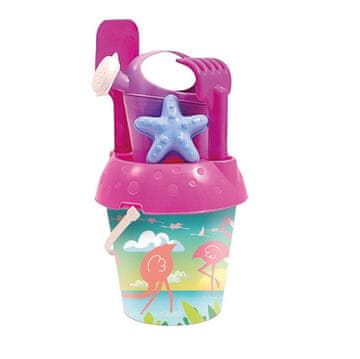 shumee Velik komplet za pesek z motivom flaminga