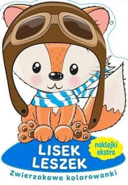 shumee Pobarvanke živali. Lisica Leszek