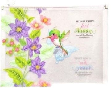 shumee Mapa A4+ z zadrgo iz plastike Koliber FRESH