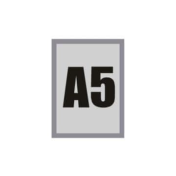 Magnetni okvir A5 - srebrn