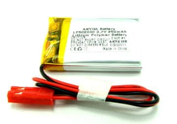 shumee BATERIJA Li-Pol 250mAh 3,7V JST-2 PINA