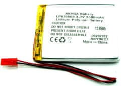 shumee BATERIJA Li-Pol 3500mAh 3,7V JST-2 PINA