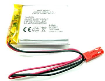 shumee BATERIJA Li-Pol 1200mAh 3,7V JST-2 PINA