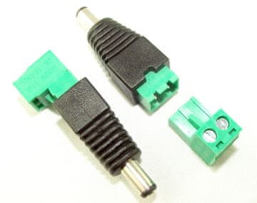 shumee VTIČ DC 2.1/5.5 S HITRO ODKLOPNIM SPONKO