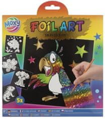 shumee Komplet za lepljenje papig, 5 listov