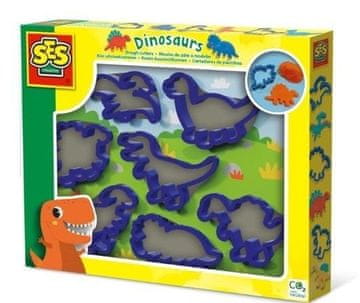 shumee Modelčki za testo v obliki dinozavrov