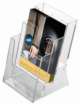 shumee Akrilno stojalo za letake 3xA4