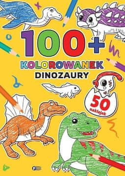 shumee 100+ pobarvank. Dinozavri