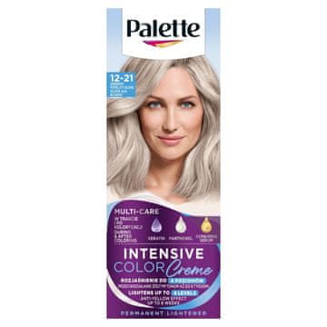 Schwarzkopf Palette Intensive barvna krema št. 12-21 Srebrno pepelnato blond - 1 paket