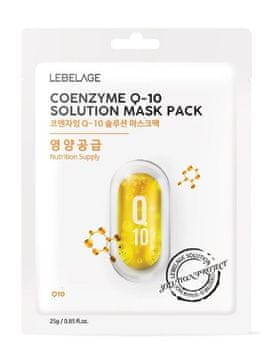 shumee LEBELAGE Koencim Q10 maska v lističih 25 g