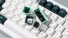 Keychron Q1 HE brezžična magnetna tipkovnica, QMK Custom, Hall Effect, Shell white (Q1H-P1-UK)