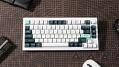 Keychron Q1 HE brezžična magnetna tipkovnica, QMK Custom, Hall Effect, Shell white (Q1H-P1-UK)