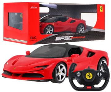 shumee Ferrari SF90 Stradale RASTAR model 1:14 avtomobil na daljinsko upravljanje + daljinski upravljalnik