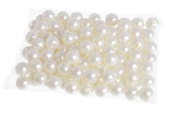 shumee Nizalne perle 12 mm kremne barve 100 g | 2012