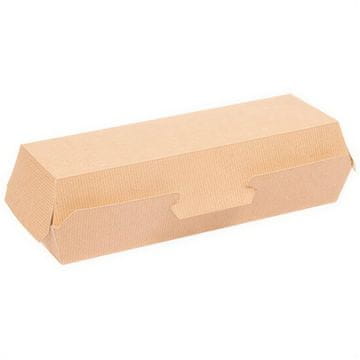 shumee Termo škatla za malico Hot Dog 23,2 x 9 x 6,3 cm 50 kosov.