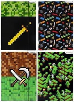 shumee Mapa za igre A4 z elastiko