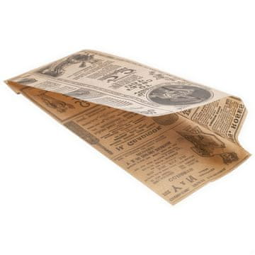 shumee Papirnata vrečka za hrenovke "TIMES" 9+3 x 22 cm 500 kosov.
