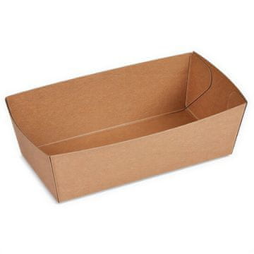 shumee Globok pladenj za kraft papir 13,5 x 7 x 4,5 cm, 300 ml 250 kosov.