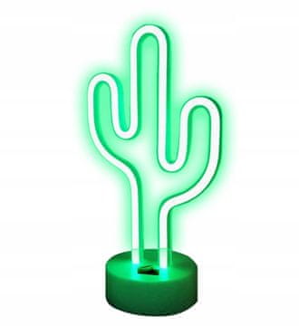 shumee NEON Led CACTUS USB/BATERIJA za DARILO