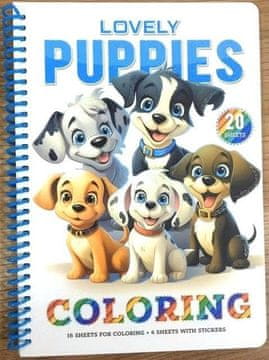 shumee Pobarvanka A5, 20 strani, Čudoviti mladički