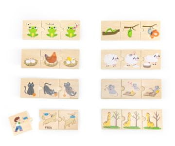 shumee Viga 44751 Komplet sestavljank Narava in živali Zaporedje