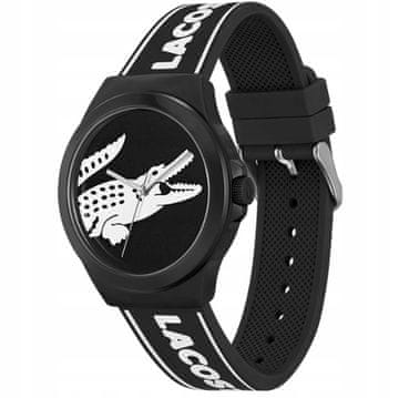shumee Moška ura Lacoste Neocroc 2011185 črne barve