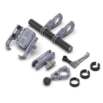 shumee Večfunkcijski nosilec za krmilo Outplorer H1000 za kamero/telefon/GoPro/merilnik hitrosti/luč