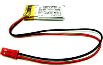 shumee BATERIJA Li-Pol 110mAh 3,7V JST-2 PINA