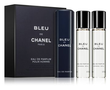 Chanel Bleu De - EDP 20 ml (steklenička za ponovno polnjenje) + polnilo 2 x 20 ml