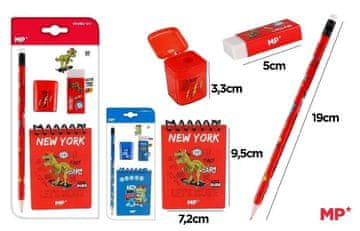 shumee Komplet za pisanje z dinozavri