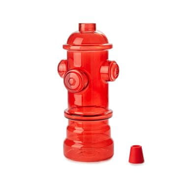 shumee Steklenica za vodo, pijačo, hidrant, rdeča, za gasilce, zabavna, 1,2 l