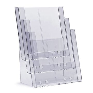 shumee Akrilno stojalo za letake 3xA4