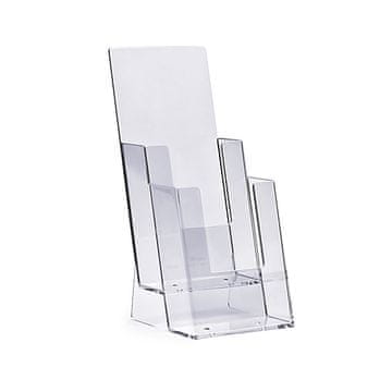 shumee Akrilno stojalo za mizo 2xDL