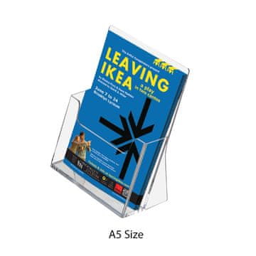 shumee Akrilno stojalo za letake A5