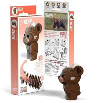 shumee Medved Eugy. Eko 3D sestavljanka